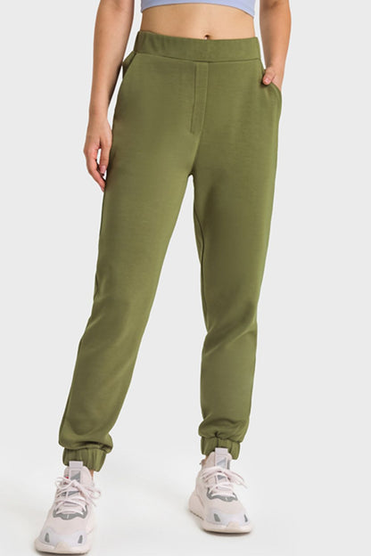 Pull-On Joggers with Side Pockets